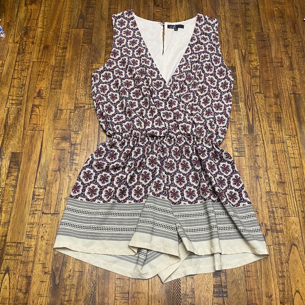 C. Luce Shorts Romper
